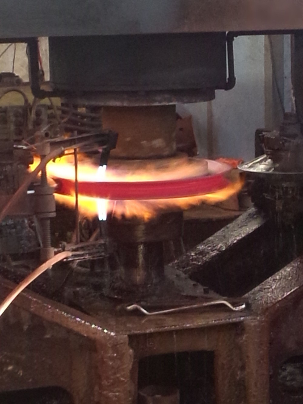 Crane parts forged pulley wheel