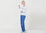Beautiful Floral Womens Pyjama Sets Home Suit For Adult Customized Size