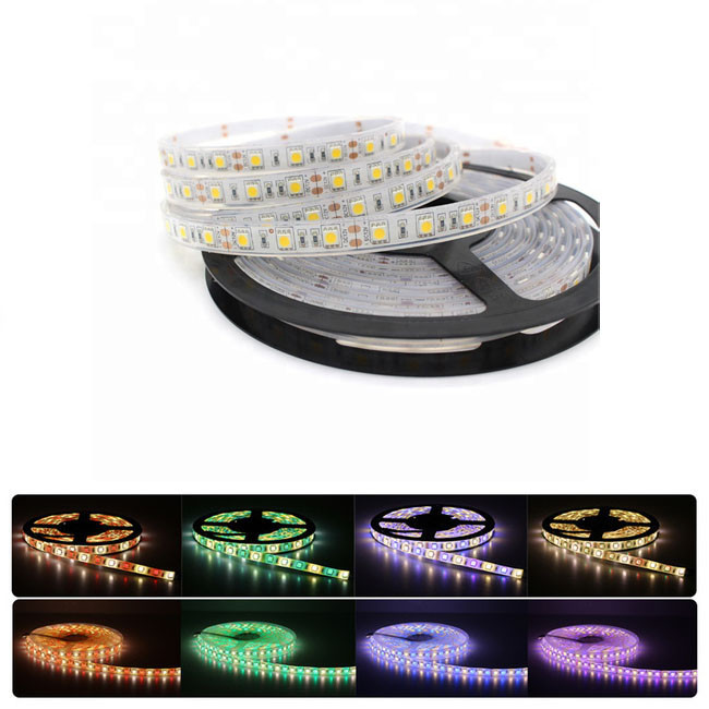 Low Voltage LED Flexible Strip Lights For Indoor Lighting 12V / 24VDC