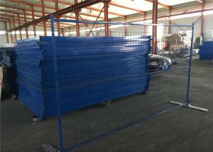 China Construction Powder Coated Q195 Temporary Site Fencing 6ft Panels wholesale