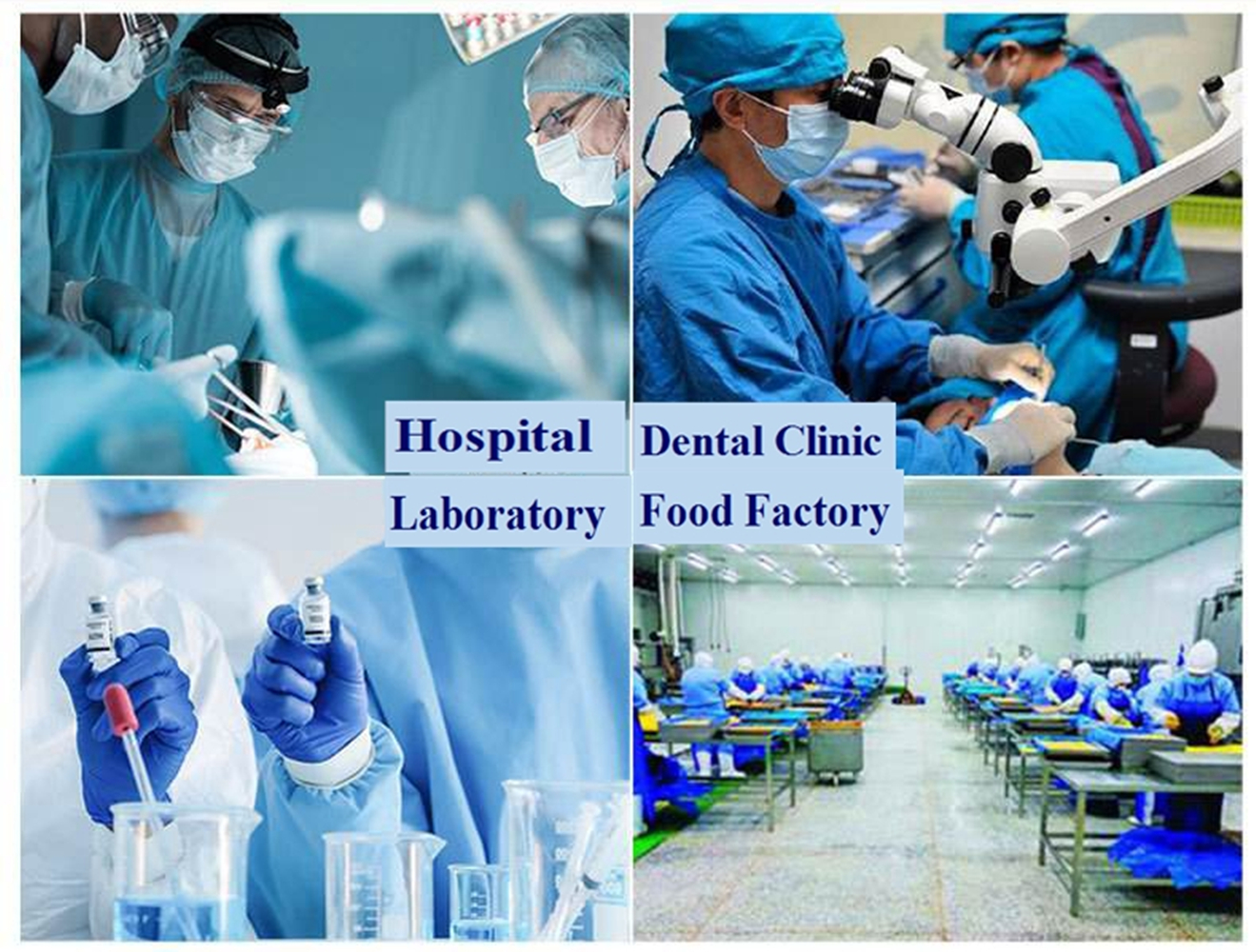 OEM Disposable Isolation Gown With Back Tie