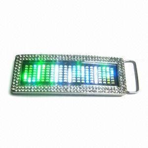 China Top quality Scrolling LED message belt buckle wholesale