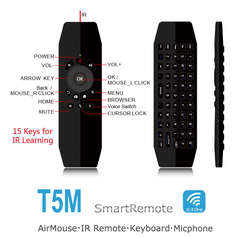 Anti Shake Algorithm Air Mouse Voice Control Support Motion Sense Games