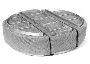 China Ss 304 Demister Pad Improve Filtration Efficiency With 99.9% Filter Rating wholesale