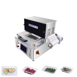 China Modified Atmosphere Packaging Equipment Food Vegetable Vacuum Tray Packer wholesale