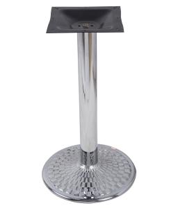 China Steady Stainless Steel Table Legs Chrome Coffee Table Base 28&quot;/41&quot; Height wholesale