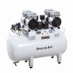 1100W Dental Vacuum Pump Compressor 60L Low Noise OEM/ODM Dental Dual Air