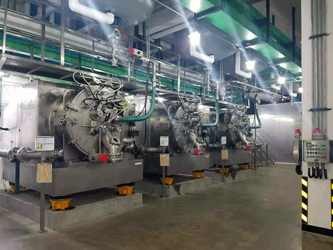 Large Capacity Horizontal Peeler Scraper Centrifuge Spiral Discharge
