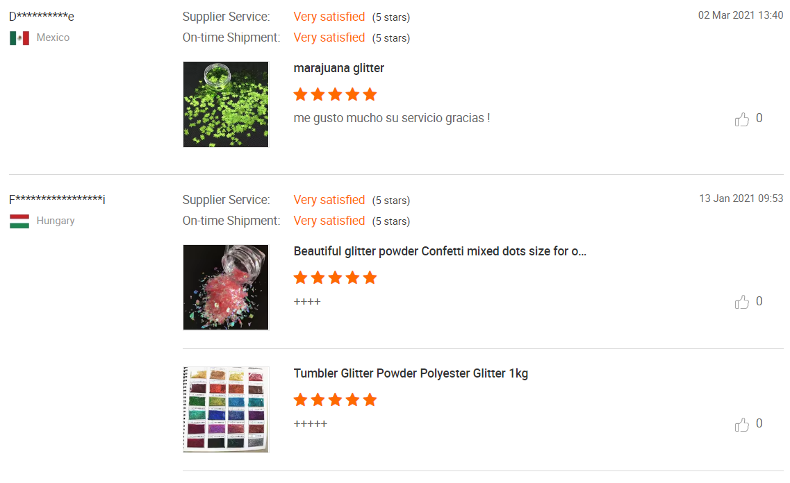 Excellent Nail Art Effect Bio-Degradable Glitters Cosmetic with Eco-friendly Biodegradable Glitter
