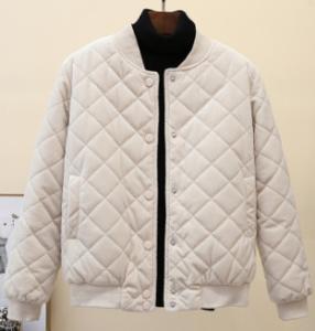 China Single Breasted Women's Down Parka Jacket , Autumn Womens Winter Bomber Coats wholesale