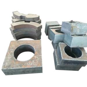 China ASTM Heavy Duty CNC Flame Cutting Fixing Plate Flanges Carbon Steel Metal Parts wholesale