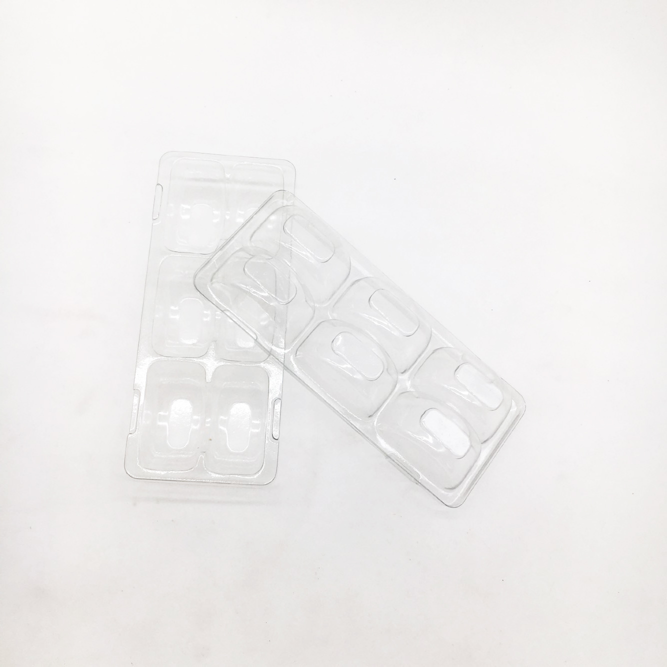 Plastic packaging tray 6 pack macaron blister pack tray cookie/candy/chocolate packaging box