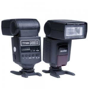 TT520 On-Camera Flash Speedlite GN33 suits for all DSLR cameras 