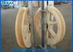 916x110 Single Nylon Wheels Diameter 916mm Load 50kN Bundled Conductor Pulley