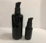 Black Glass Lotion Bottles Dispenser Bottle Cosmetic Lotion Bottle Glass Makeup