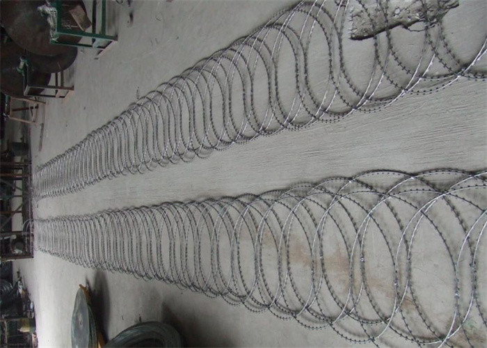 CBT65 BTO22 Cross Razor Barbed Wire Fence Blade Wire Concertina Welded