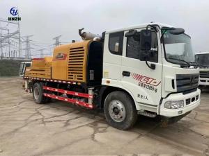 China Used SANY SY5133THBE C10 Diesel Concrete Line Trailer Pump Truck Mounted 2019 wholesale