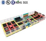 Popular Kids Indoor Playground Equipment Soft Play Trampoline Park Space