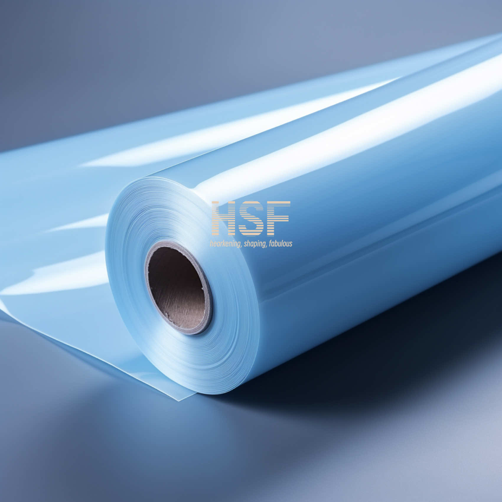 35 Micron Translucent Blue Low Density Polyethylene Film LDPE Film