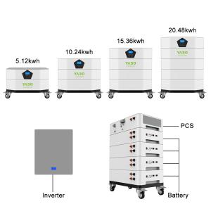 China Energy Storage Lifepo4 Home Battery 51.2V 100Ah Stackable Metal Casing wholesale