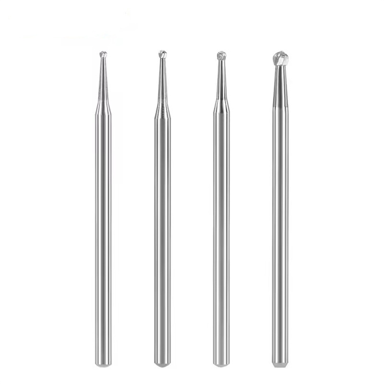 Tungsten HP Polishing Carbide Bur 2.35mm Dental HP Carbide Bur For Straight Handpiece