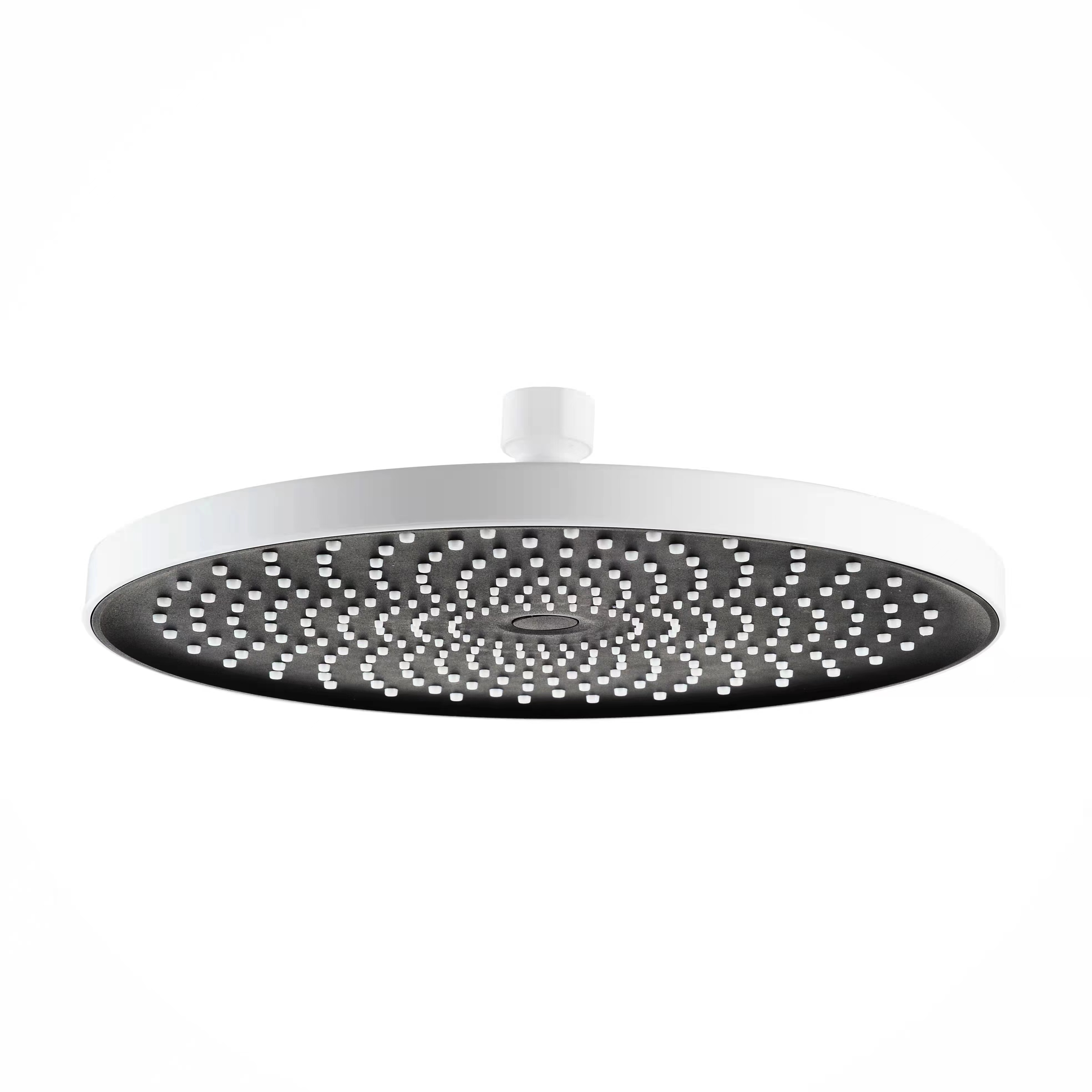Spray Supercharged Round Shower Head Bathroom Water Heater Shower Nozzle