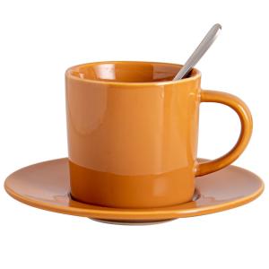 China Ceramic Nordic Style Mug For Business Gifts 7.8oz 230ml Mug And Saucer Porcelain Cups wholesale