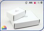 E Flute Corrugated Mailer Box Coated / Liner Paper For Shipping Packaging