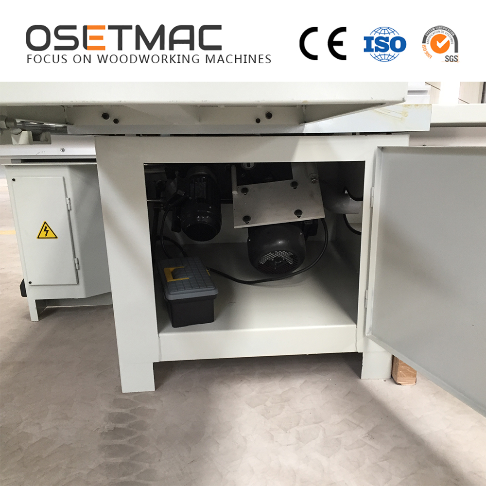 accuracy OSETMAC MJ6130TY Manual Lifting Sliding Table Panel Saw for Wood Cutting