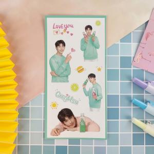 China Panton Color Custom Paper Stickers Oil Glue Funny Cartoon Stickers wholesale