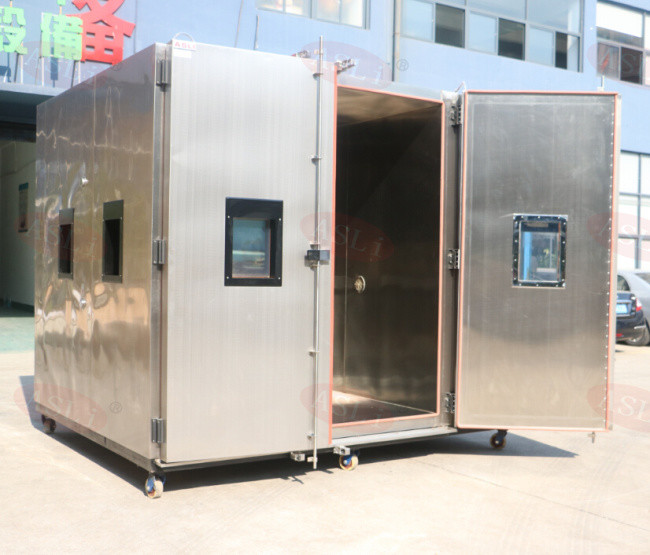 Walk - In Climate Rigid Test Chamer Rooms Simulated High Or Low Temparature And Humidity Testing