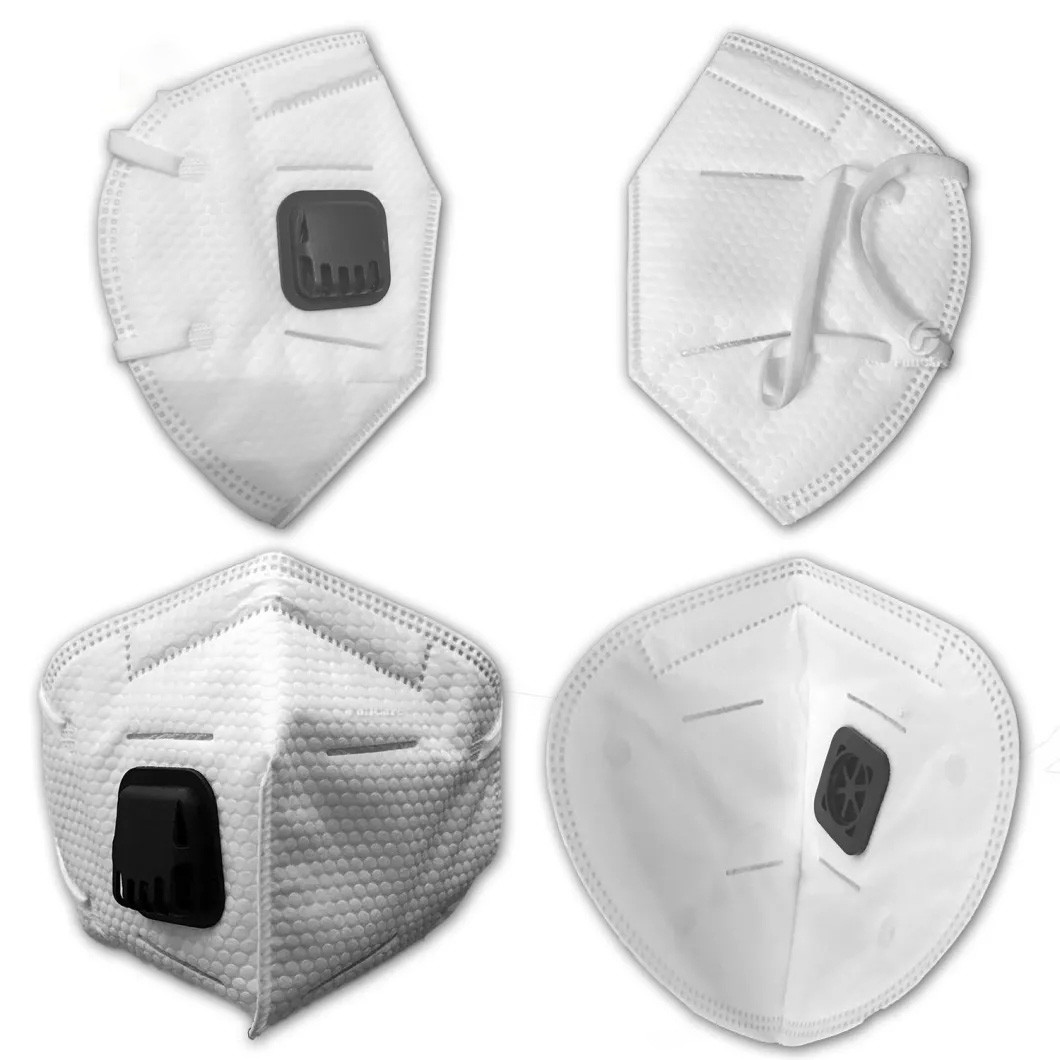 Folding Valved Dust Mask Pm2.5 Anti Coronavirus Ethylene Oxide Sterilization