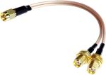 ISO9001 Antenna Parts SMA Male To S MA Female Antenna Cable Wire