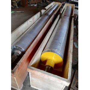 China Customer Drawings Leather Embossing Roller Chrome Plating wholesale