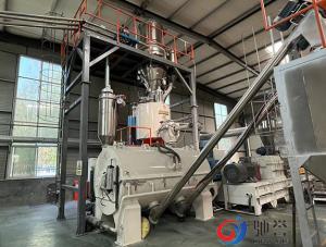 China Plastic Mixing Machine PVC Mixer With Vacuum Conveying Dosing System wholesale