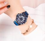 3ATM Water Resistant Mnimalist Quartz Watch Ladies Alloy Case Fashion Wrist