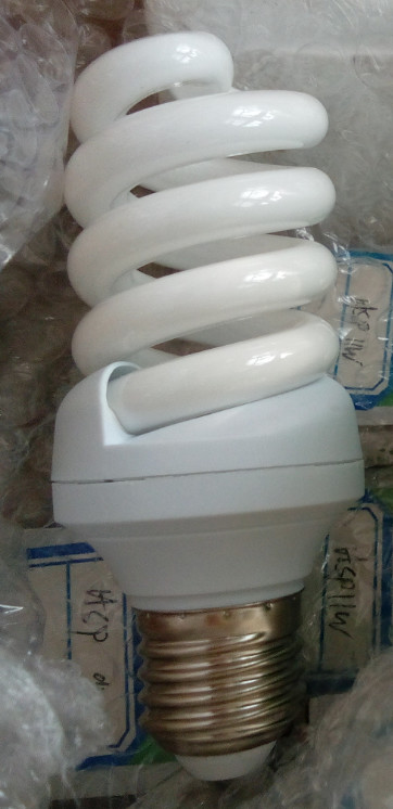 24w Half Spiral CFL 60lm/w Indoor Lamp Energy Saving Lamp Light Engineering Decorative Affordable Valuable lamp light