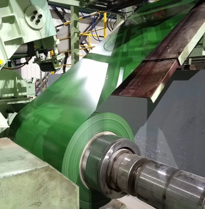 4mm - 300mm Prepainted Galvanized Steel Coils Hot Dip Blue PPGi 60g/M² ISO9001
