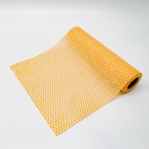 China 35gsm Spunlace Nonwoven Multipurpose Disposable Cleaning Household Wipes Roll wholesale