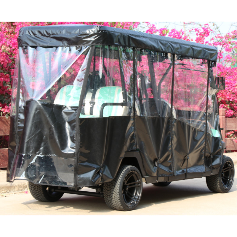 6 Passenger Golf Cart Enclosure Rain Cover Driving Golf Buggy