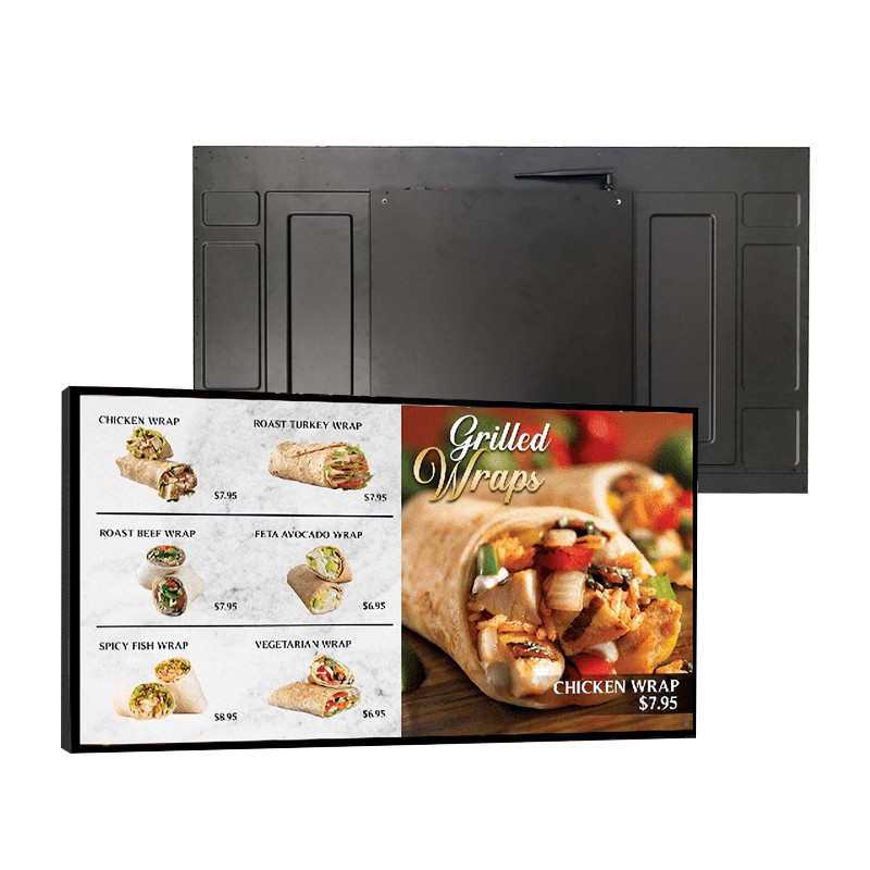 55inch Customized Mall Digital Signage Advertising Display Menu Board Screen