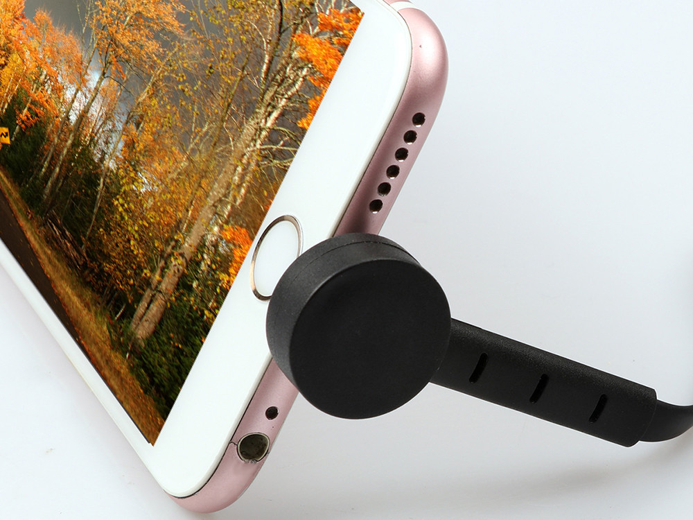 Multi 1m 2a Charger USB Extension Cable With Mobile Phone Holder Function