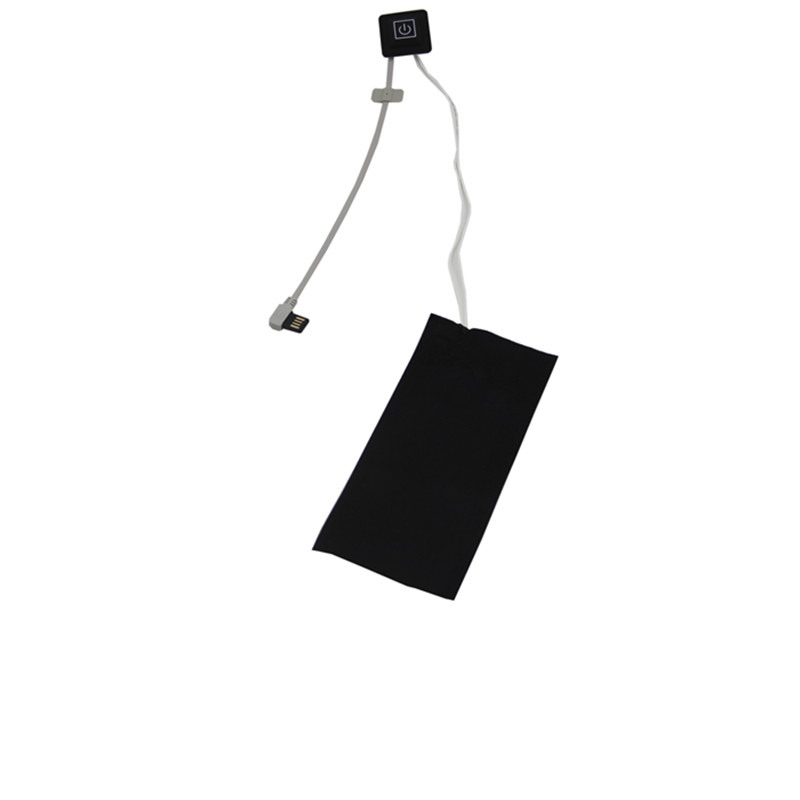 Electric USB Heating Film Washable For Cloth 60degree Temperature ODM