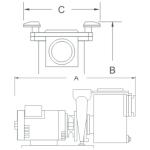 Brass 3HP Swimming Pool Water Pumps