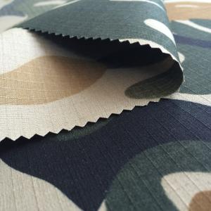 China 58/59'' Camouflage Fabric Textile Dacron And Cotton Rip Stop wholesale