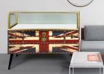 Nordic Style Digital Products Showcase / Phone Display Cabinet Luxurious Glass