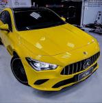 PET Super Glossy Automotive Sky Blue Grey Yellow Red Green Black car wrap vinyl
