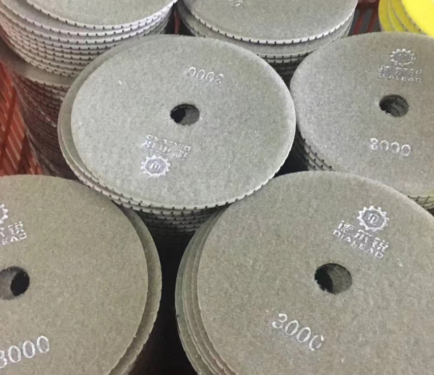 Diamond Resin 3 Step Polishing Pad for Marble Granite Quartz Porcelain Tile