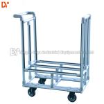 Industrial Aluminium Lean Pipe Cylindrical Profile 1-2.0mm Thickness Sliver