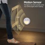 Smiling Face Intelligent Induction LED Night Light Magnetic Suction Wireless